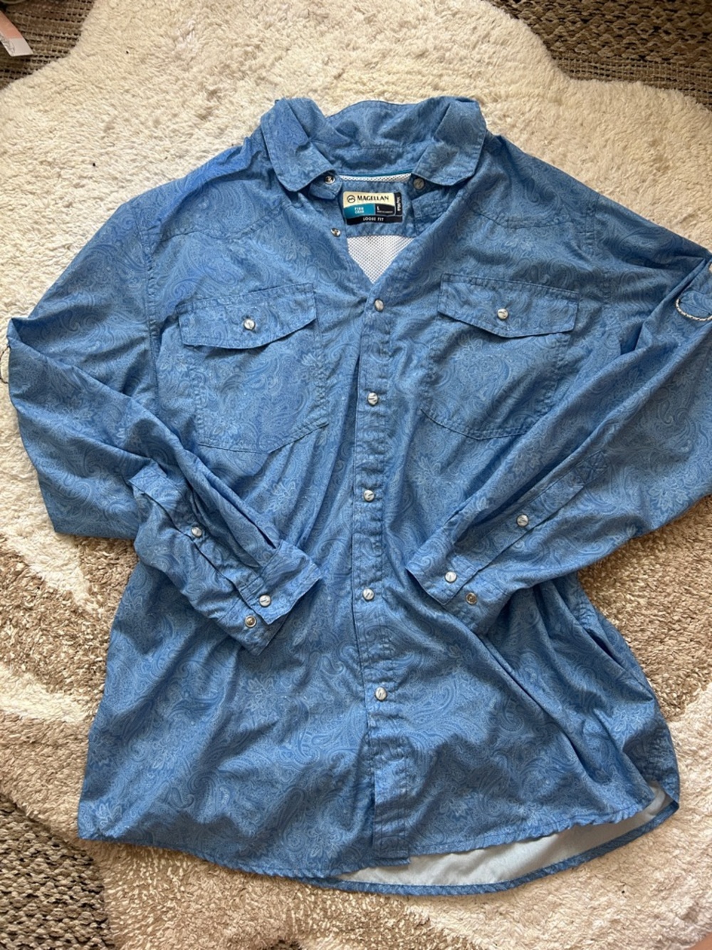 Men’s Western Pattern Fishing shirt
